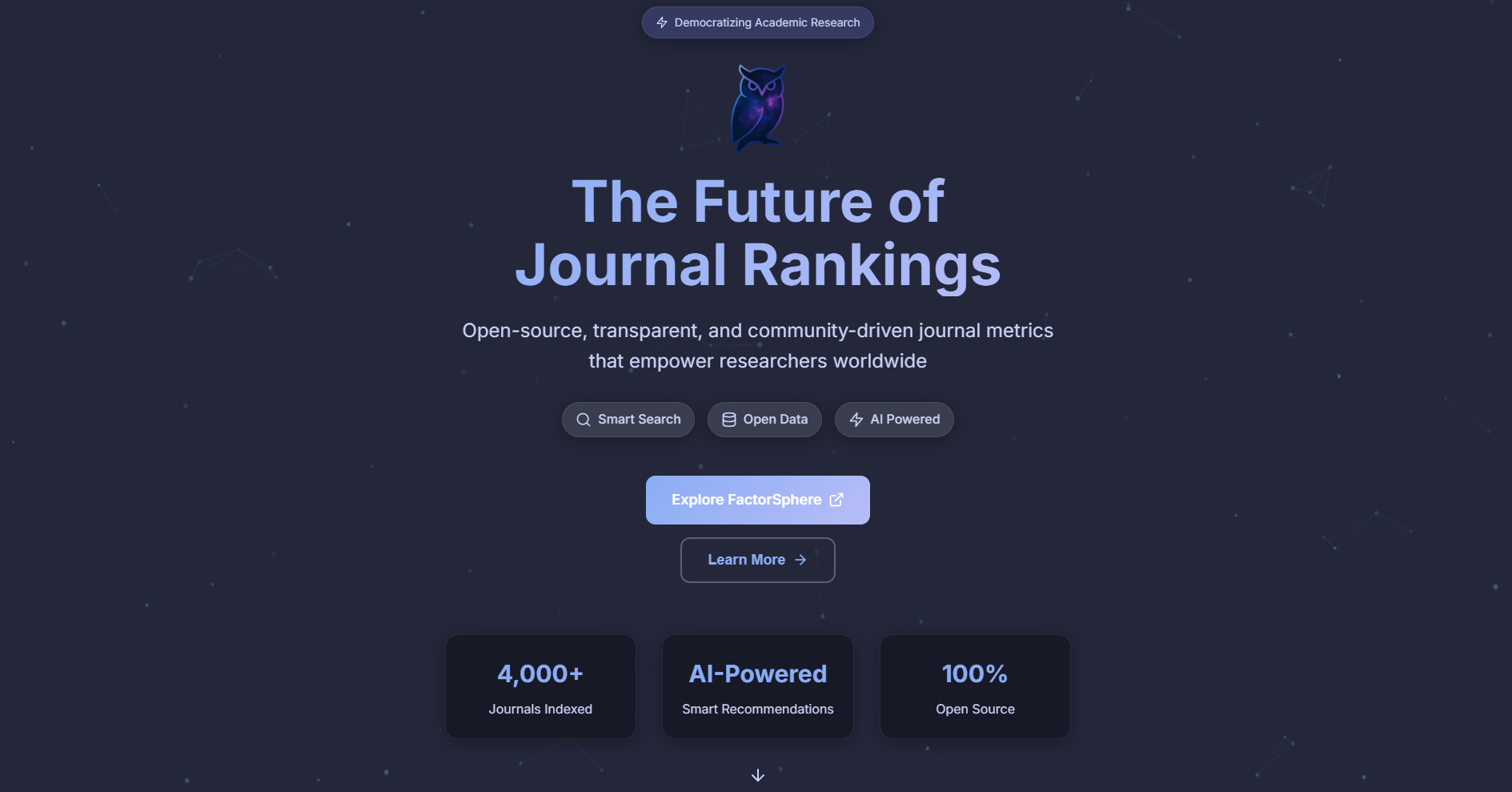 FactorSphere Research Platform