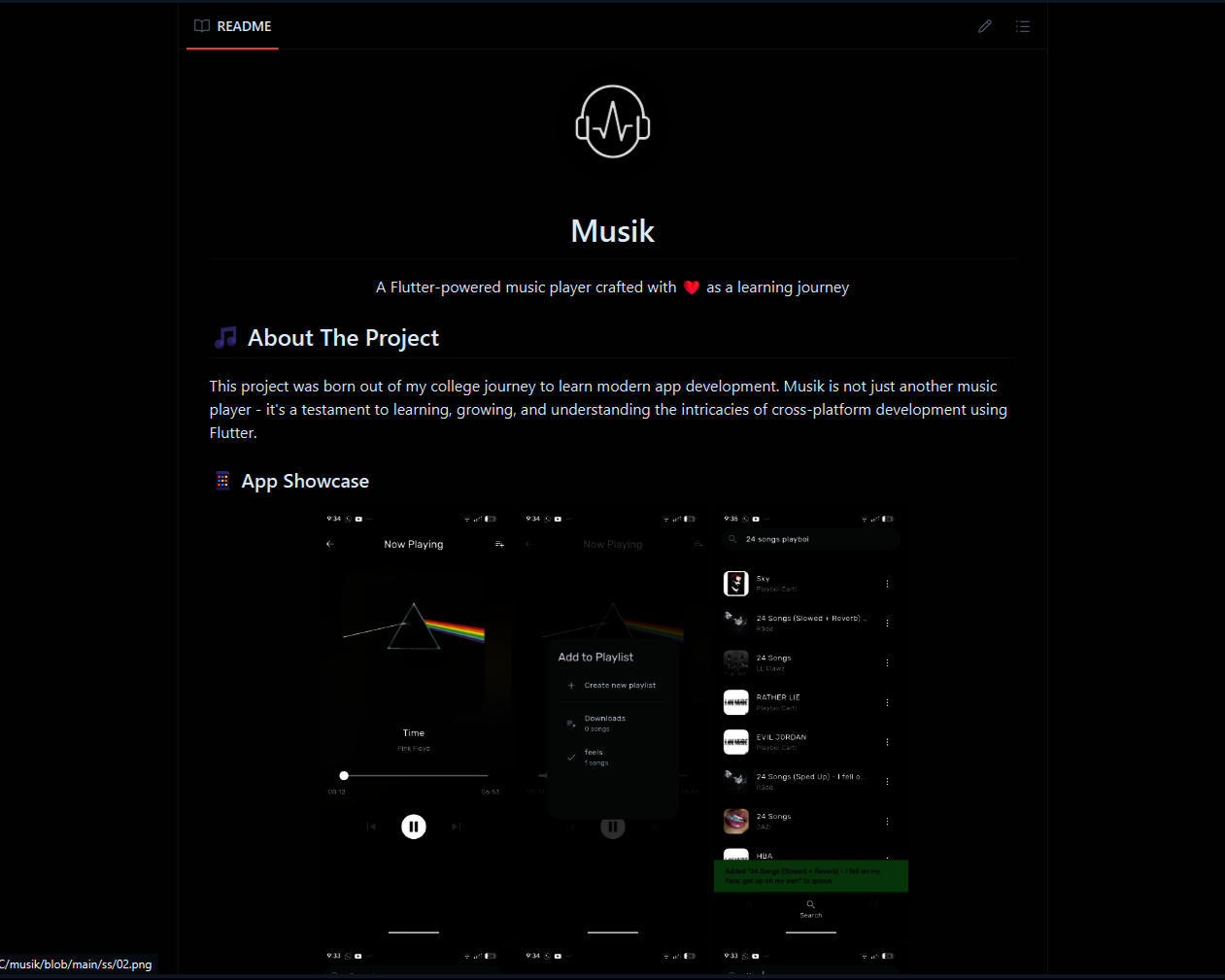 MusiK Music Streaming App